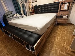 For Free  Bed frame + mattress (160x200)